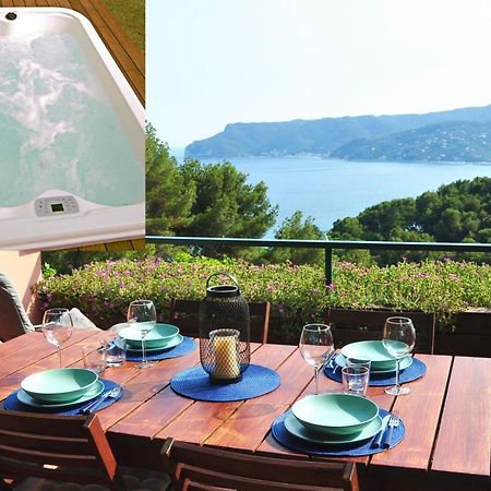 Una Spettacolare Vista Mare - Casa Con Jacuzzi ベルジェッジ エクステリア 写真